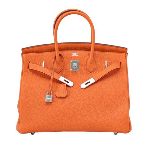 hermes birkin 35 orange